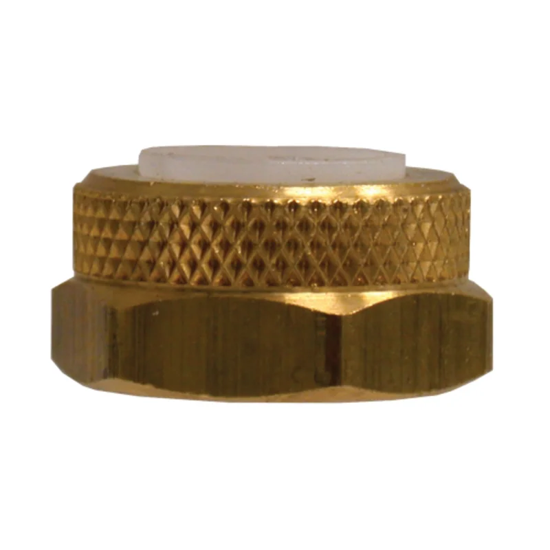 1/4 Inch Flareless Hard Plastic Tubing with Hex Nut and Sleeve Assembly Brass 20211