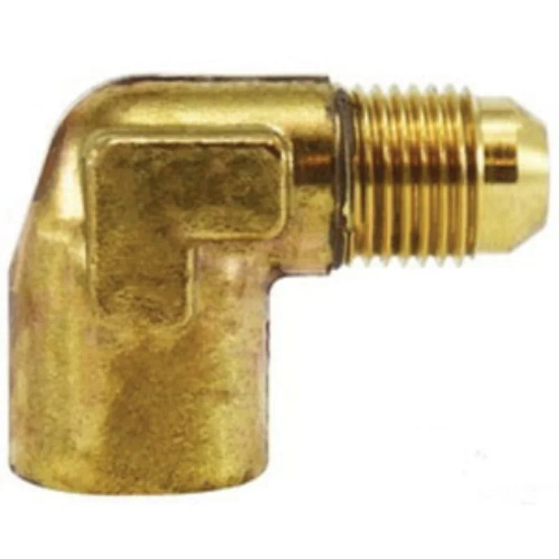 1/4 Inch Male JIC 1/4 Inch FIP Brass Elbow 28974