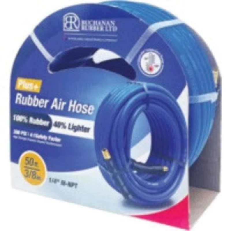 1/4 Inch Nominal Blue Rubber Air Hose BAIRLT-025-300BM45