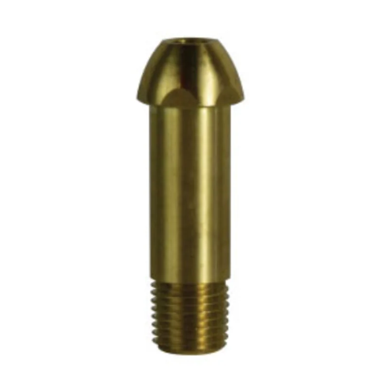 1/4 Inch POL NPT Hex Tailpiece with Flats Brass 34012