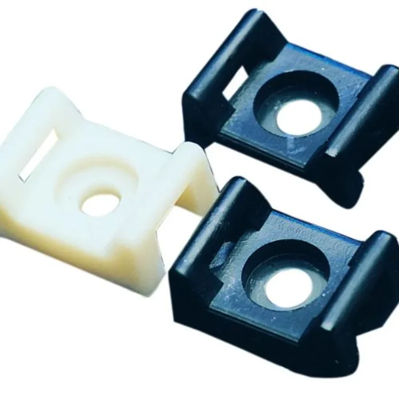 1/4 Inch Standard Screw Mounting Base Threaded Mount Nylon IT2SMB-C (Pack of 100)