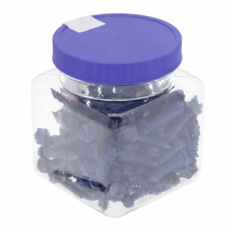 1/4 x 1-1/4 Inch Hex Washer Head Concrete Screw Anchor with Bit CSH10F (Pack of 100)
