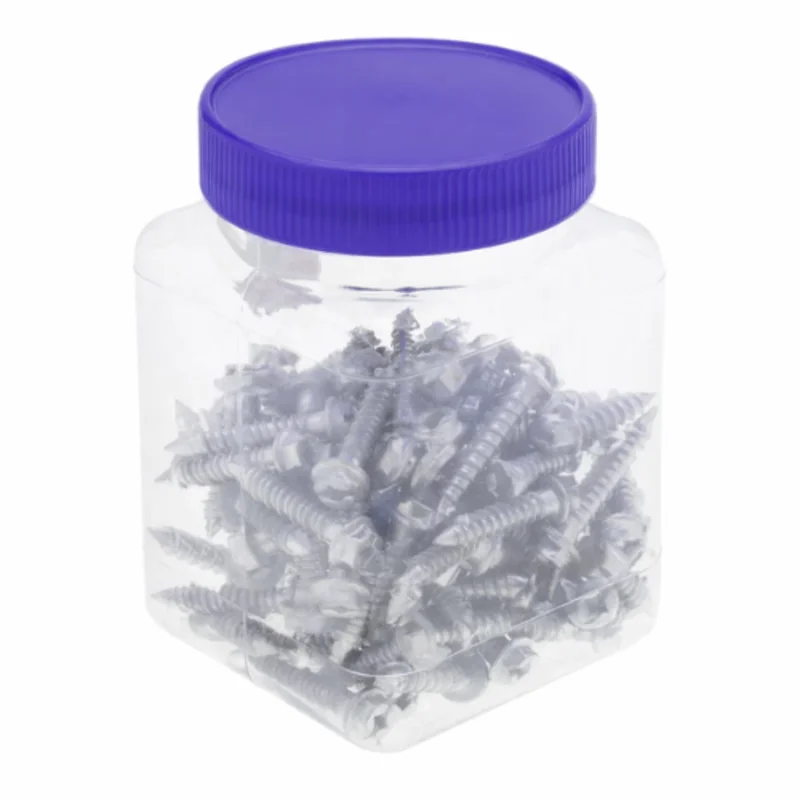 1/4 x 1-3/4 Inch Quadrive Head Concrete Fastening Screw QCSH20 (Pack of 100)