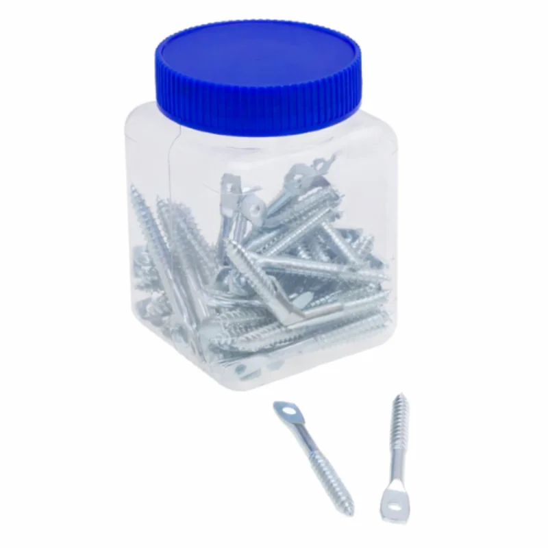 1/4x3 Inch Heavy Duty Metallic Electrical Conduit Connector for Acoustical Lag Screw JALS14 (Pack of 50)