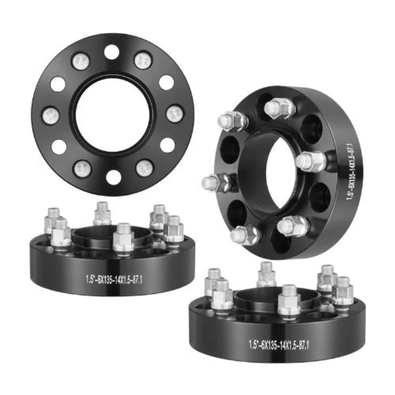 1.5" 6"x5.3 Wheel Adapters 6 Lug Forged Spacer for 1988-2023 Chevrolet GMC and Cadillac 6135-6135-CT-87.1-09