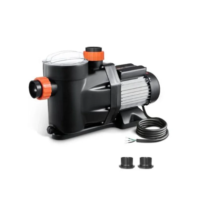 1.5 HP Single-Speed Above Ground Swimming Pool Pump with 220V High-Efficiency Motor