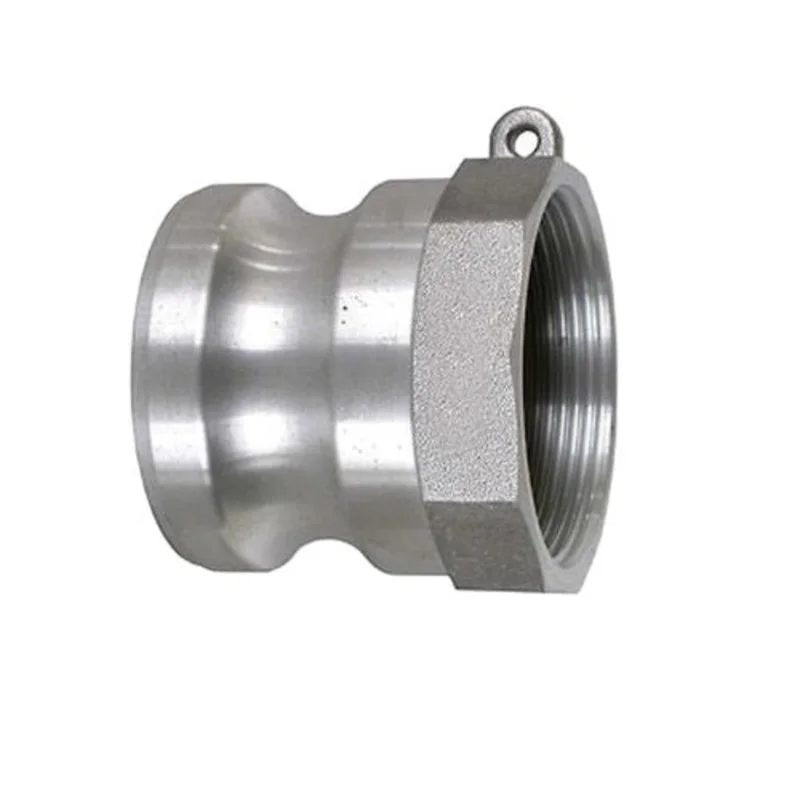 1.5 Inch Aluminum Camlock Type A Adapter Male Camlock to Female NPT Thread