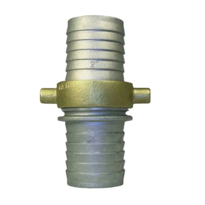 1.5 Inch Aluminum Pin Lug Connector with Hose Shank for Lay Flat and Suction Hoses