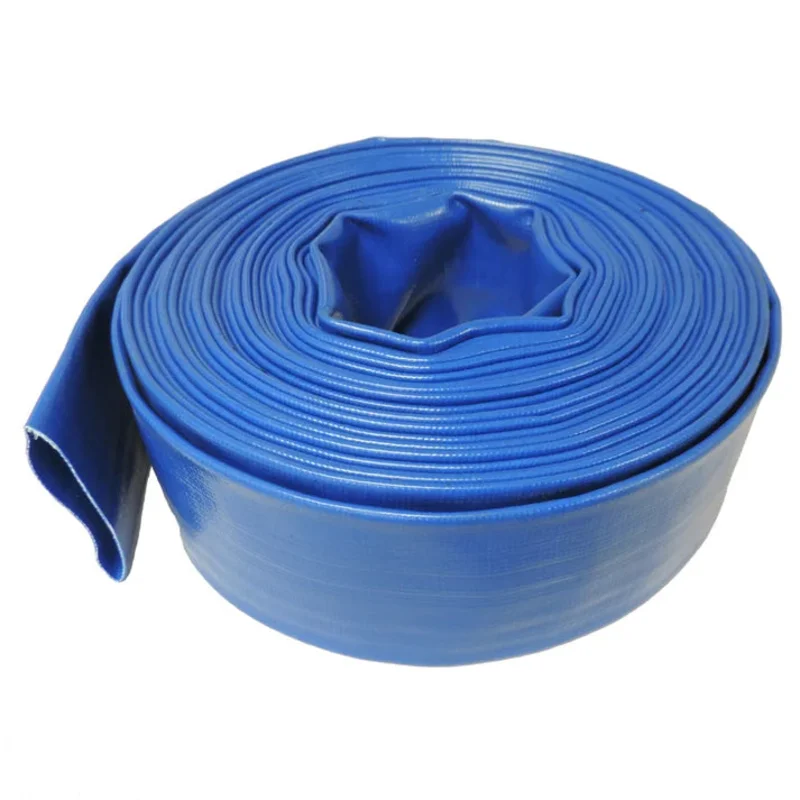 1.5" x 100FT Blue 6 Bar Heavy Duty Lay Flat Discharge Hose