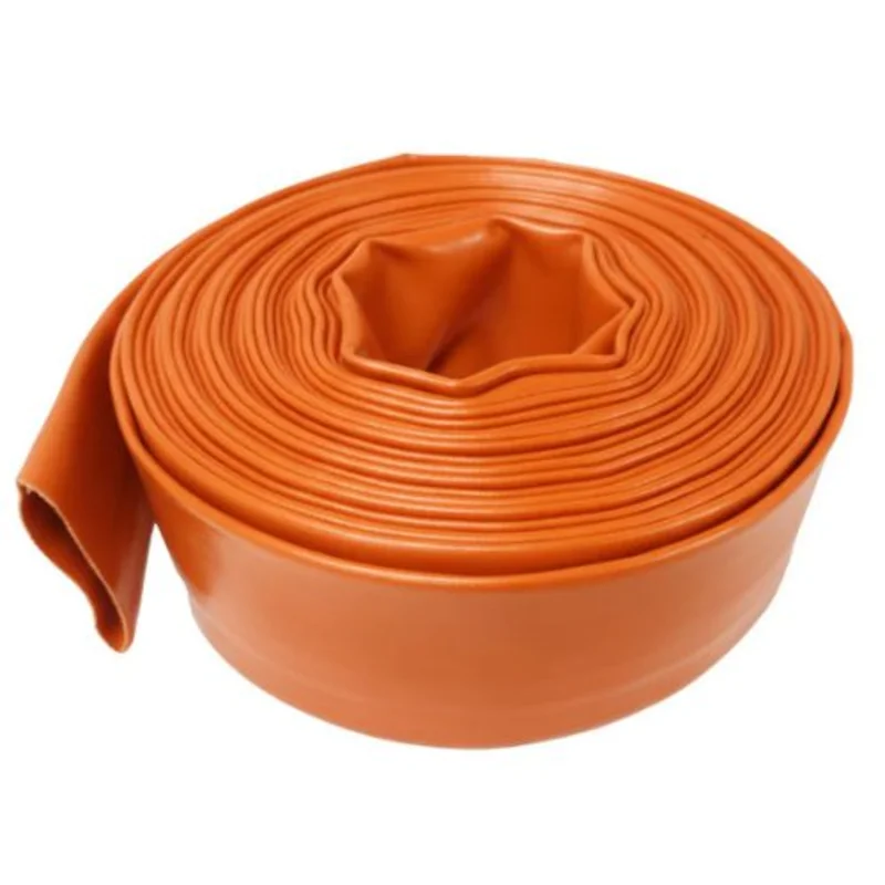 1.5" x 300FT Orange 6 Bar Heavy Duty Lay Flat Discharge Hose