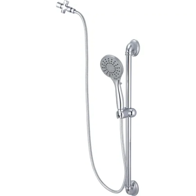 1.75 GPM Handheld Shower Set Polished Chrome P-4420