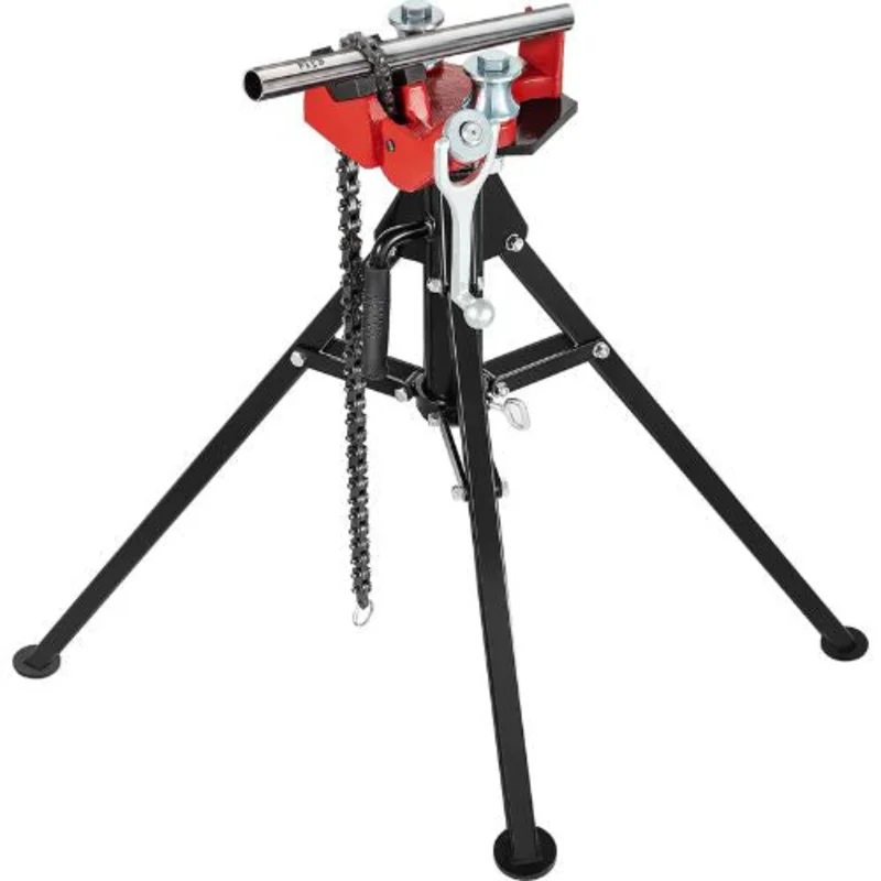 1/8"-5" Pipe Capacity Chain Vise with Tripod Stand for Plumbing and Pipe Work TP-425
