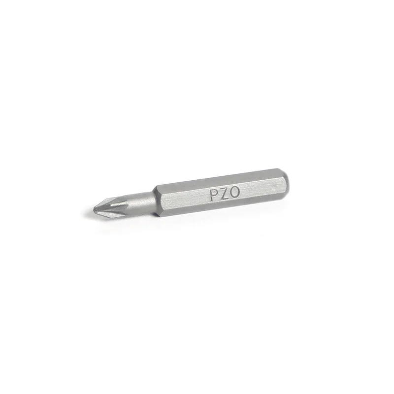1/8" Hex Drive Pozidriv Bit 1-1/8" - #0