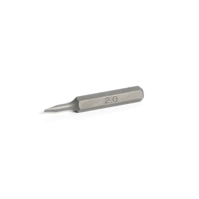 1/8" Hex Drive Slotted Bit 1-1/8" - 2mm