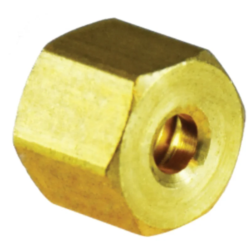1/8 Inch Tube High Performance Pipe Fitting Nut Brass 25033