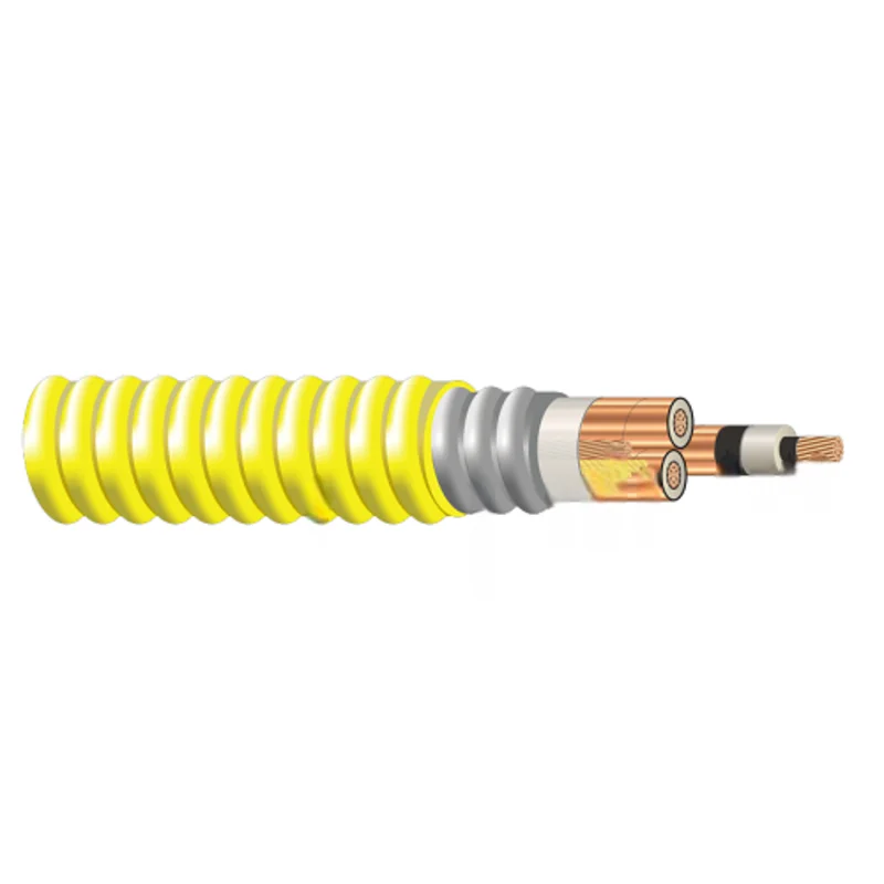 1 AWG 3C Type MV -105 Copper 5/8kV NLEPR Insulation 133/100% IL AIA Yellow PVC Jacket