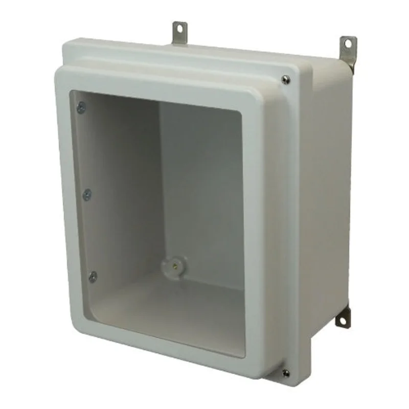 1 Door AM-R Series JIC Size Fiberglass Enclosure with Windows AM1648RHW