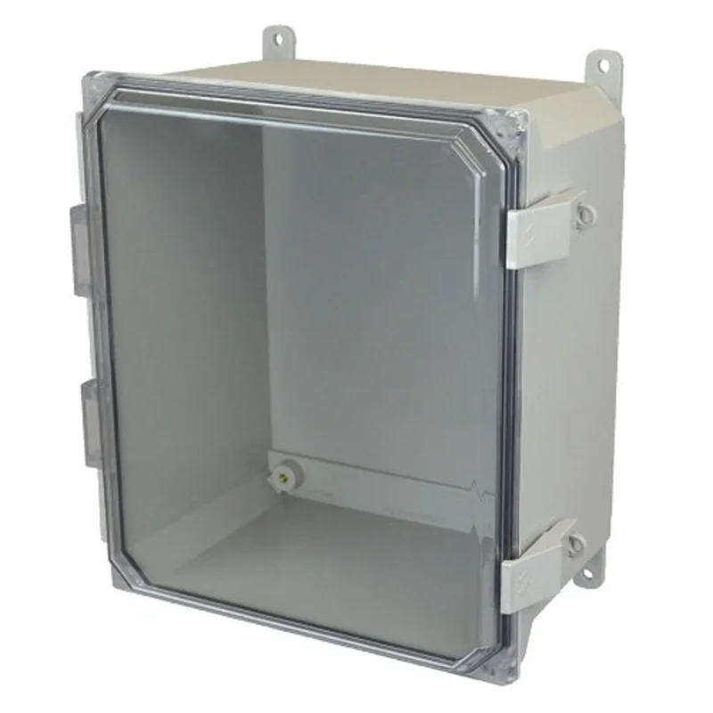 1 Door Fiberglass Window Wall Mount Non Metallic Enclosure AMU1206CCNL