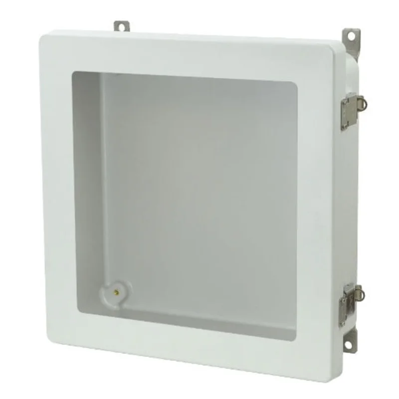 1 Door JIC Size Fiberglass Enclosure with Windows AM1224LW