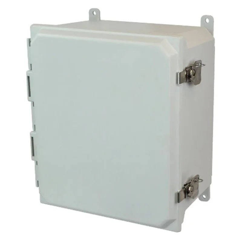1 Door Lockable Twist Latch Fiberglass Enclosure AMU1648T
