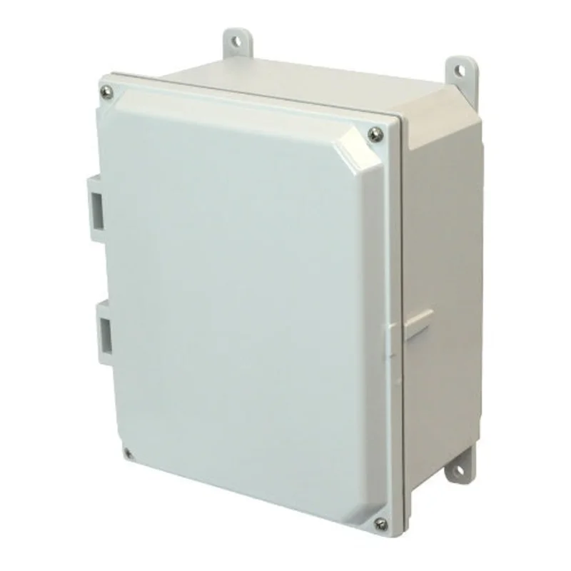 1 Door Screw Polycarbonate Non Metallic Enclosure AMP1084