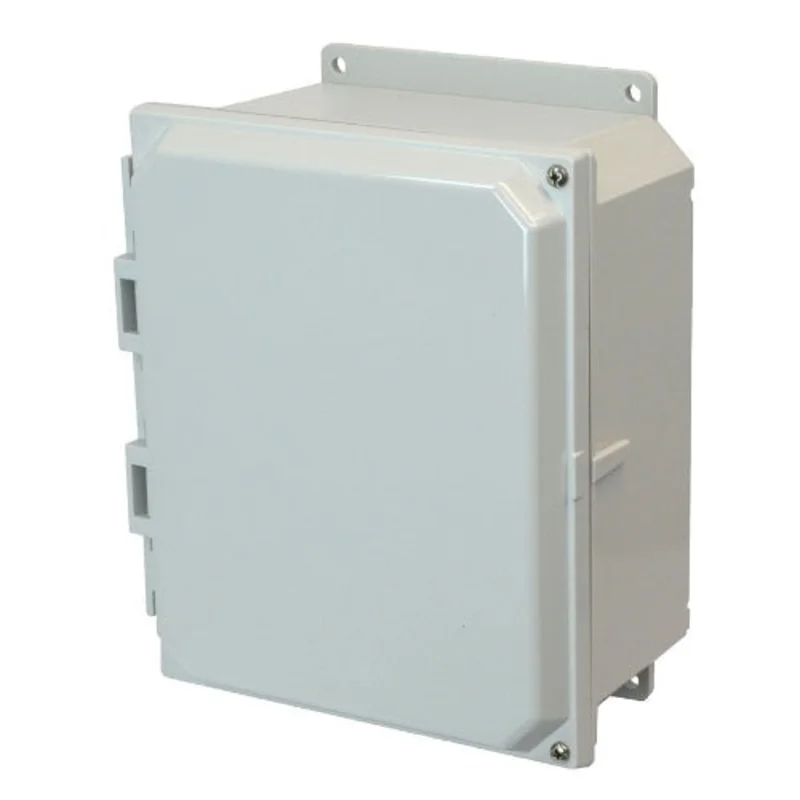 1 Door Screw Wall Mount Fiberglass Enclosure AMP1084HF