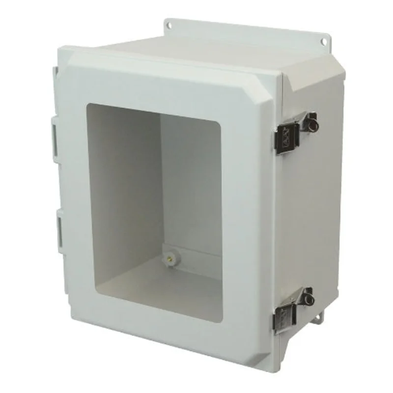 1 Door Snap Padlocking JIC Size Fiberglass Enclosure AMU1648LWF