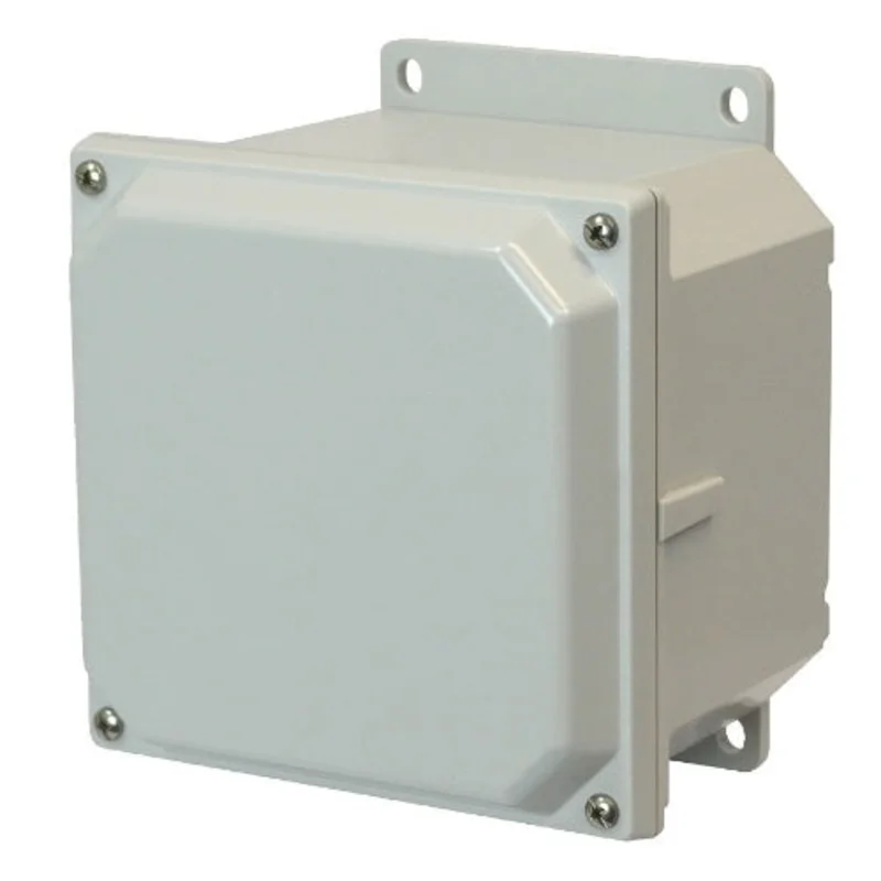 1 Door Solid Wall Mount JIC Size Polycarbonate Enclosure AMP664F