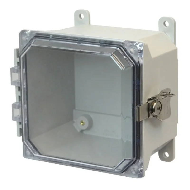 1 Door Twist Lockable Latch Hinged Cover AMU664CCT