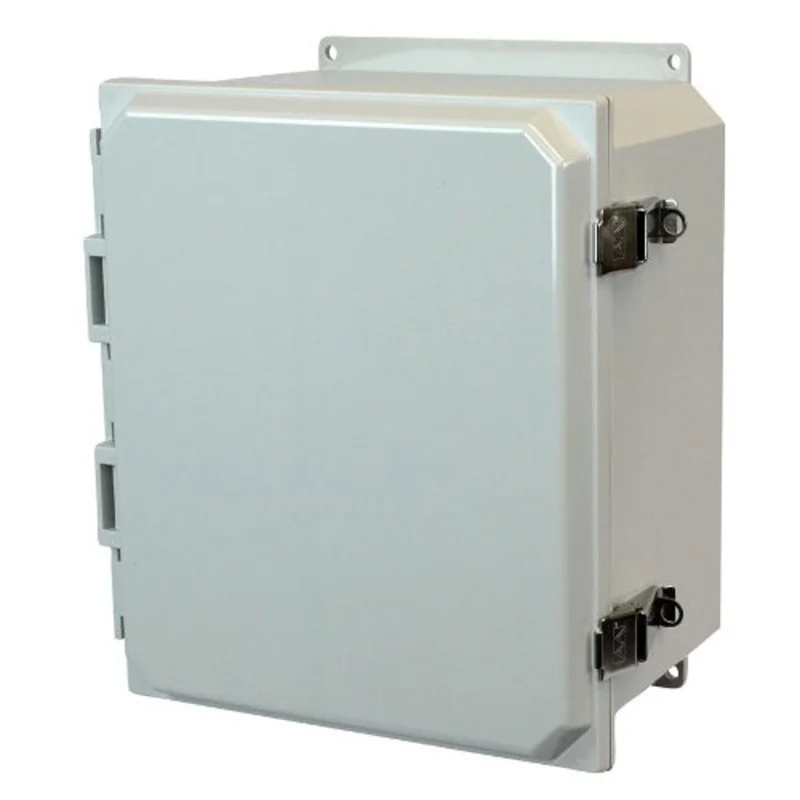 1 Door Wall Mount Fiberglass Enclosure AMP1206LF