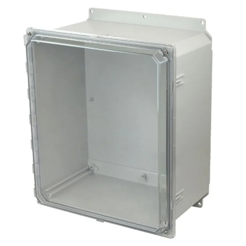 1 Door Window Polycarbonate Fiberglass Enclosure AMP1648CCF