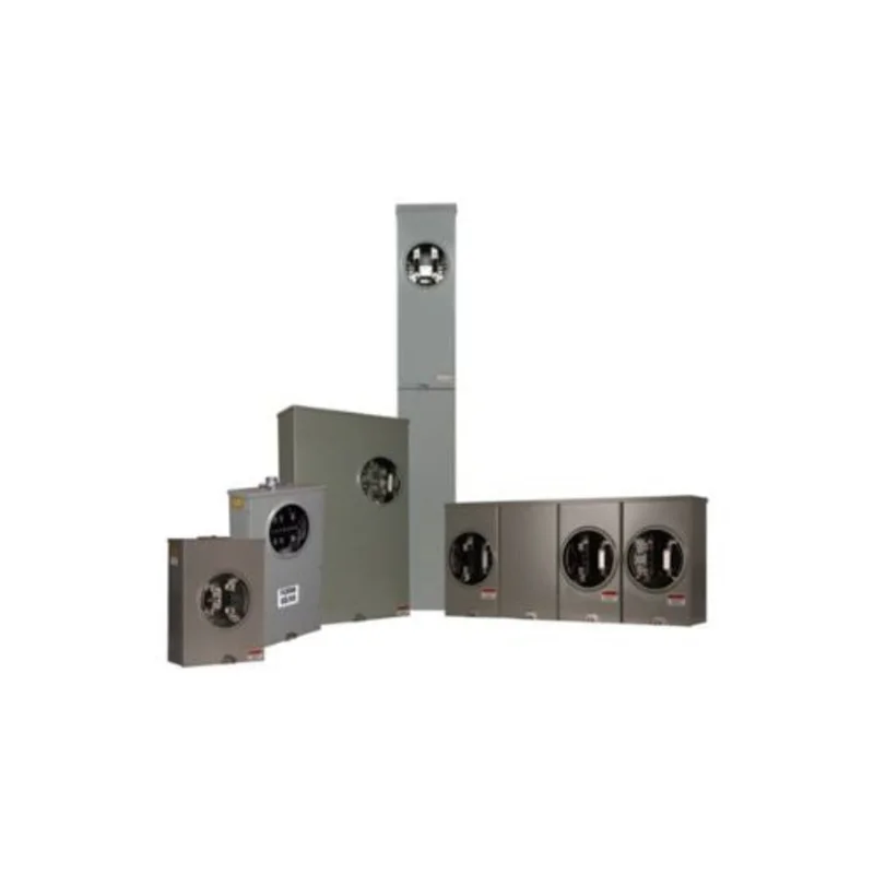 1 Gang 200A 600V Single Phase Four Jaw Meter Socket 1009380CH