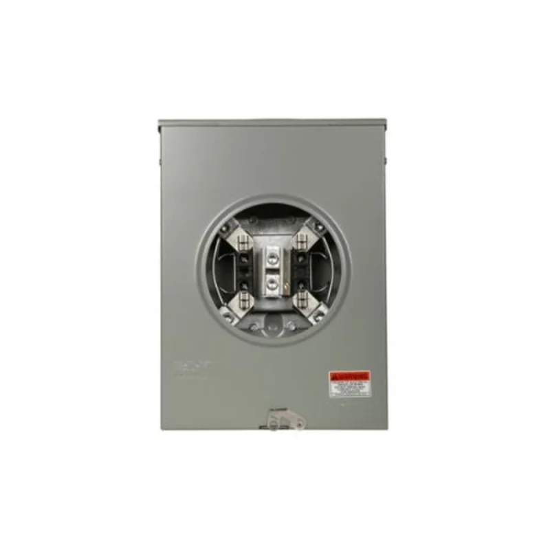 1 Gang 200A 600V Single Phase Four Jaw Meter Socket 1009741CH