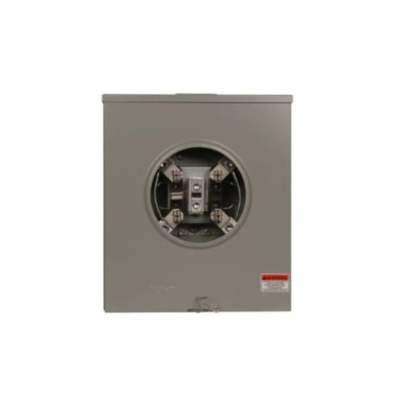 1 Gang 200A 600V Single Phase Four jaw Meter Socket 1010291CH