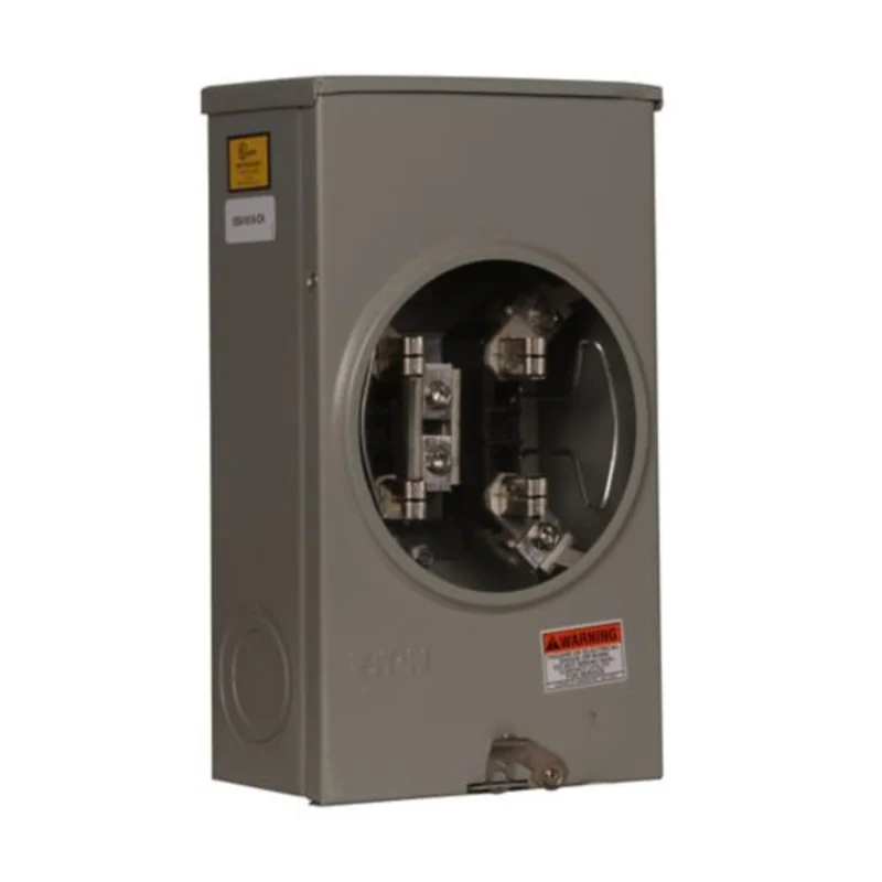1-Gang 200A 600V Single-Phase Meter Socket With Horn Bypass 1004161ACH