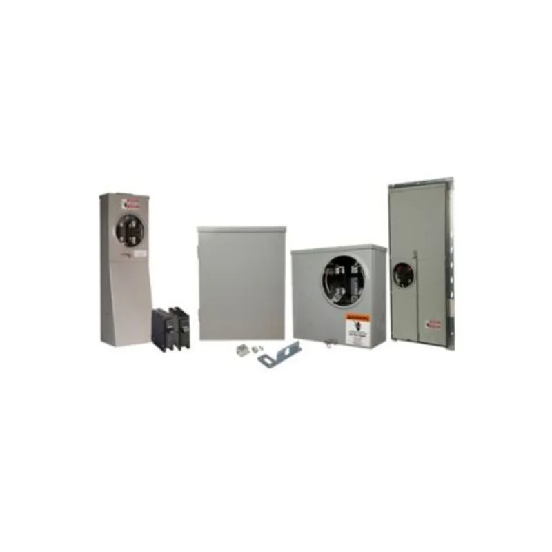 1 Gang 320A 240V Single Phase Four Jaw Meter Socket 1009565CH