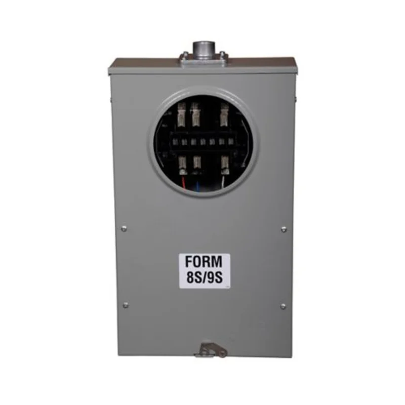 1-Gang 80A 600V Three-Phase Instrument Rated Meter Socket 1004671CH