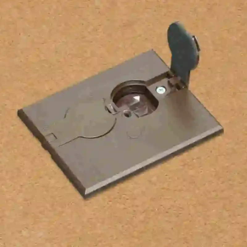 1 Gang Adjustable Floor Box For New Floor Plastic Brown FLBAF101BR