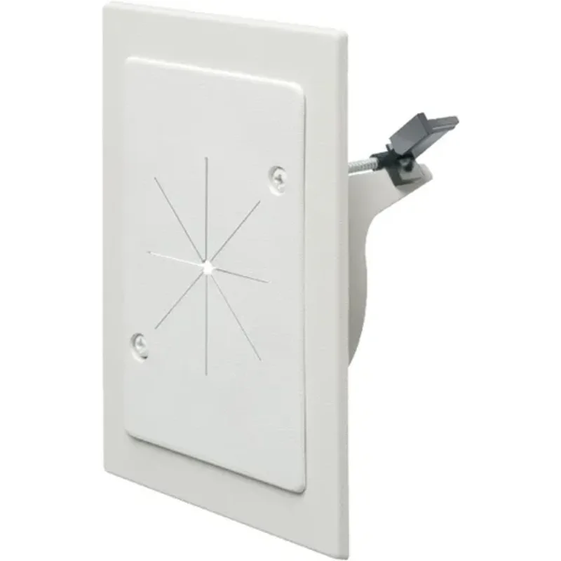 1 Gang Larger Cable Entry Bracket With Slotted Cover CE1RP