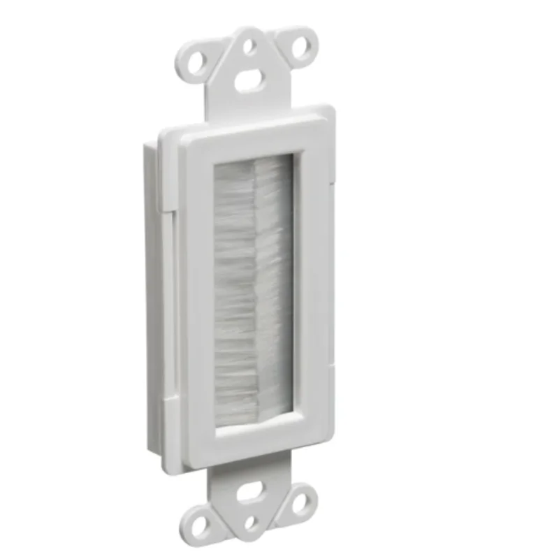 1 Gang Low Voltage Cable Entry Device With Brush Opening CED135