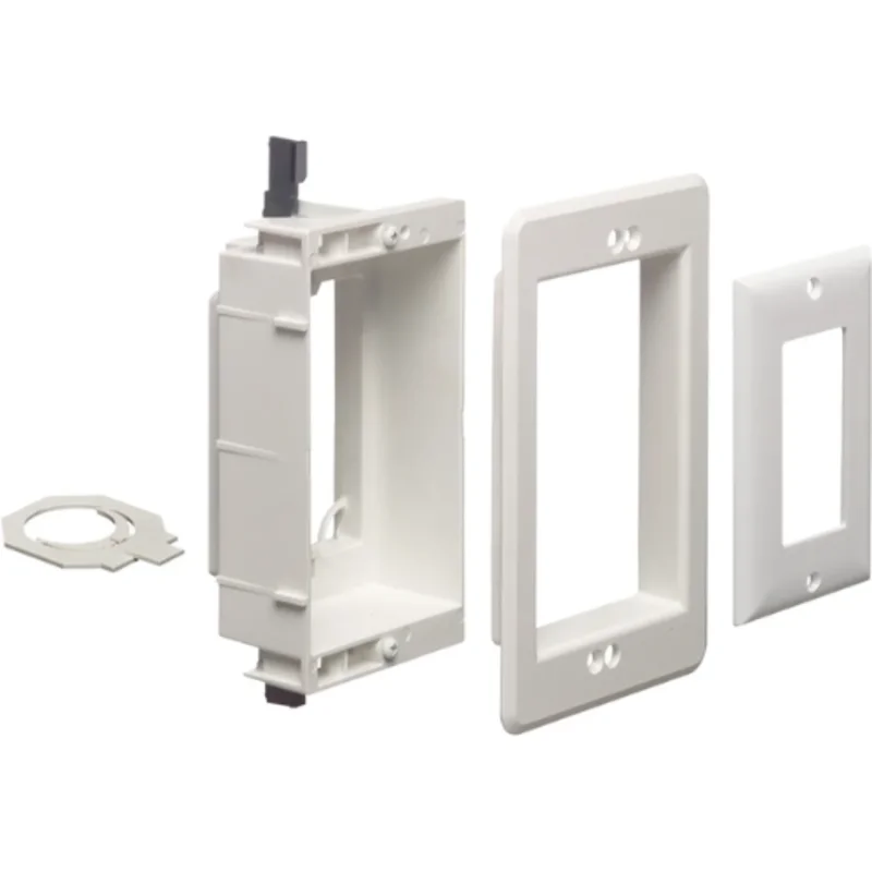 1 Gang Low Voltage Non Metallic Recessed Mounting Bracket LVU1W