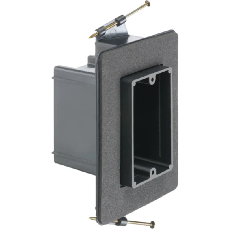 1 Gang Non Conductive Versatile Vapor Box Cover with Flip Lid for Duplex Outlet FN101F