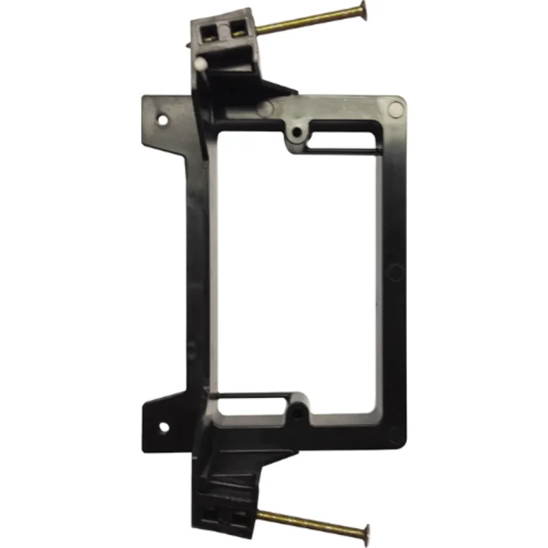 1-Gang Premium Cut In Low Voltage Electrical Mounting Bracket Plastic LVN1