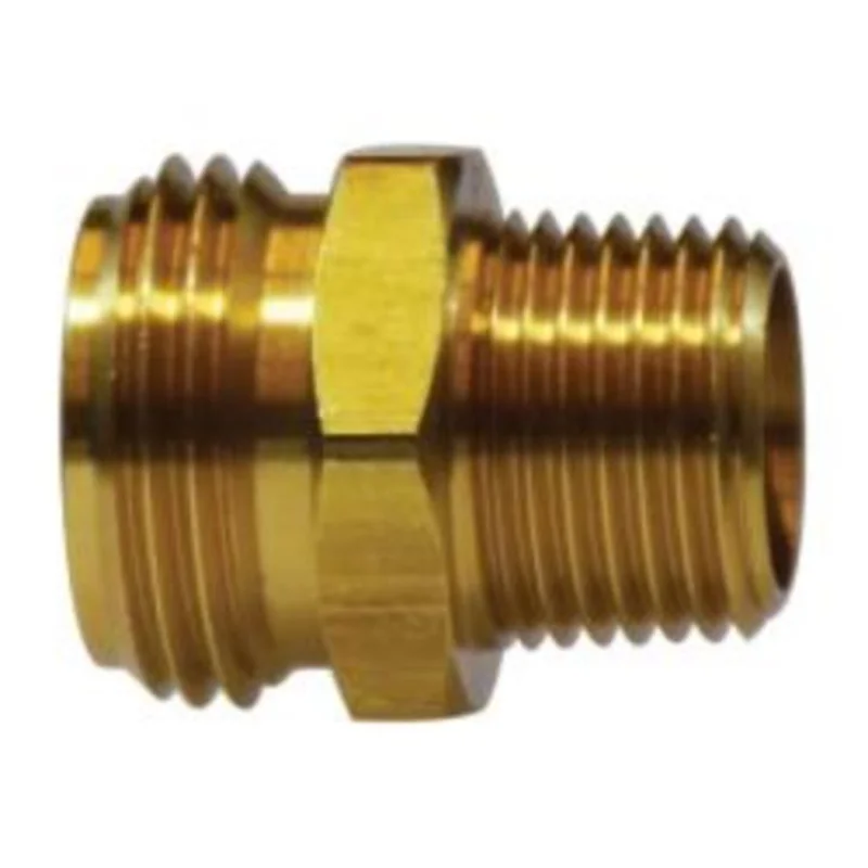 1 In MGH 1 In MNPTF Brass Straight Rigid Adapter 30065