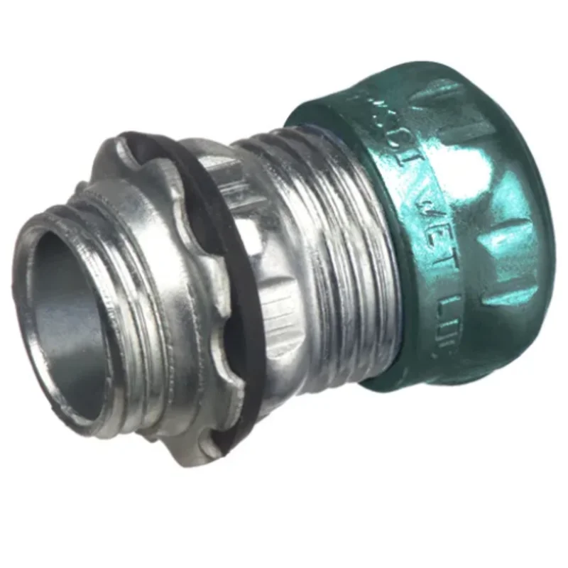 1 Inch Durable Rain Tight EMT Connector for Outdoor and Concrete Applications 822RT