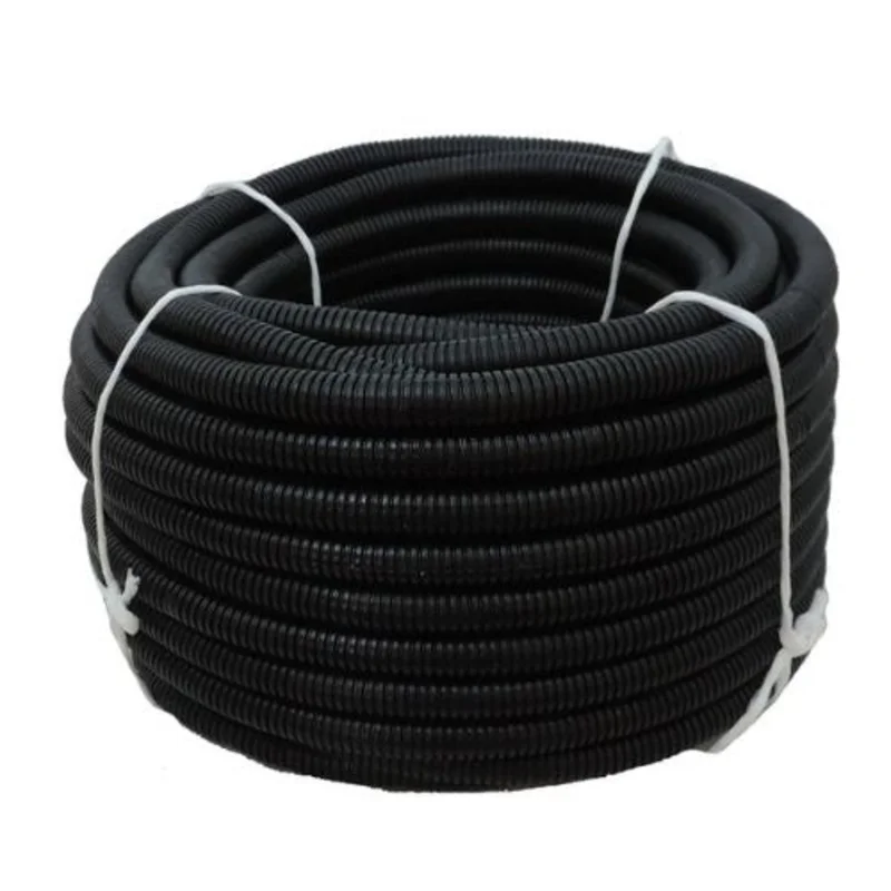 1 Inch Flexible NON Split Loom Tubing Black 100FT