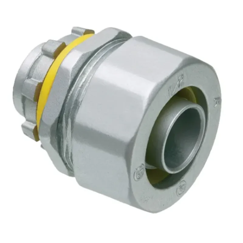 1 Inch Zinc Die Cast Straight Liquidtight Strain Relief Cord Connector LT100