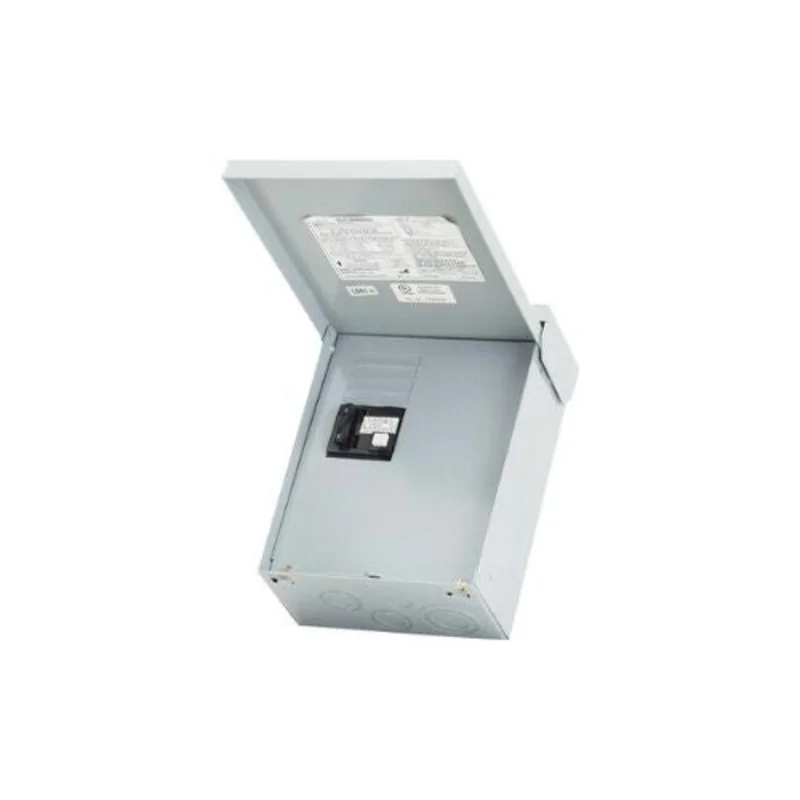 1 Phase 50 Amp Spa Control Panel With GFCI Breaker Gray UG412RMW250