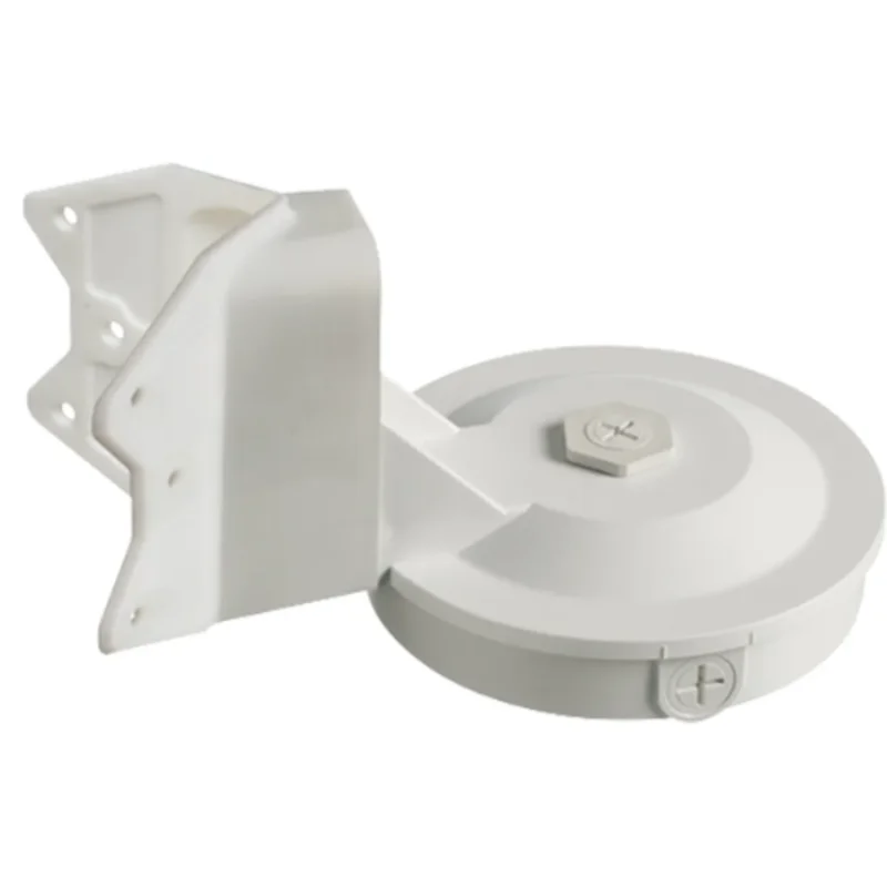 1 Piece Face Down Non Metallic Security Camera Mounting Box With Threaded Opening 8161CB
