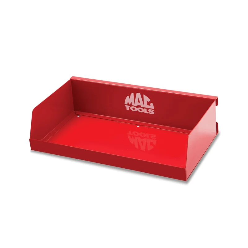 1' Storage Tray Shelf - Red
